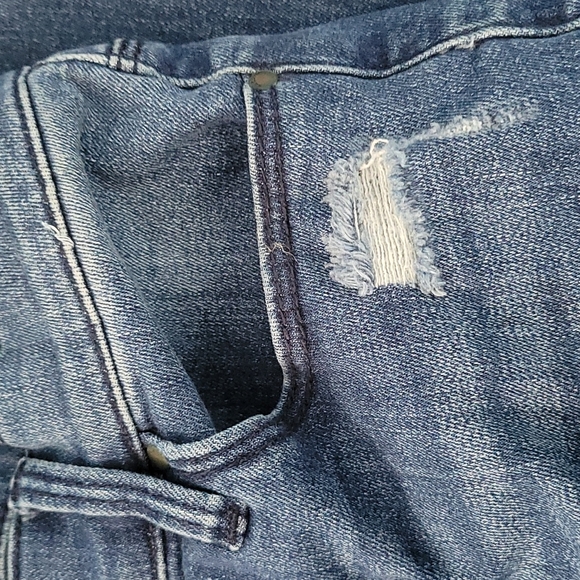 PacSun High-Rise Ankle Jegging Super Stretch Skinny Distressed Jeans Size 28 L - Picture 4 of 9